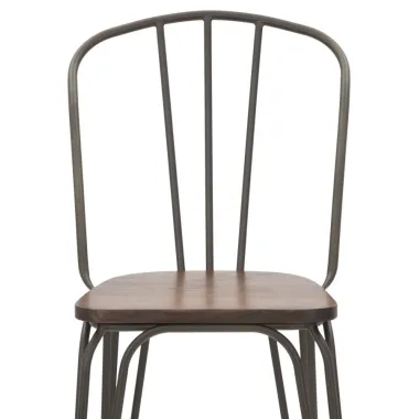 Krzesło Barowe HARLEM 54 45 102 Zestaw 2 szt. (Wysokość siedziska 61 cm)